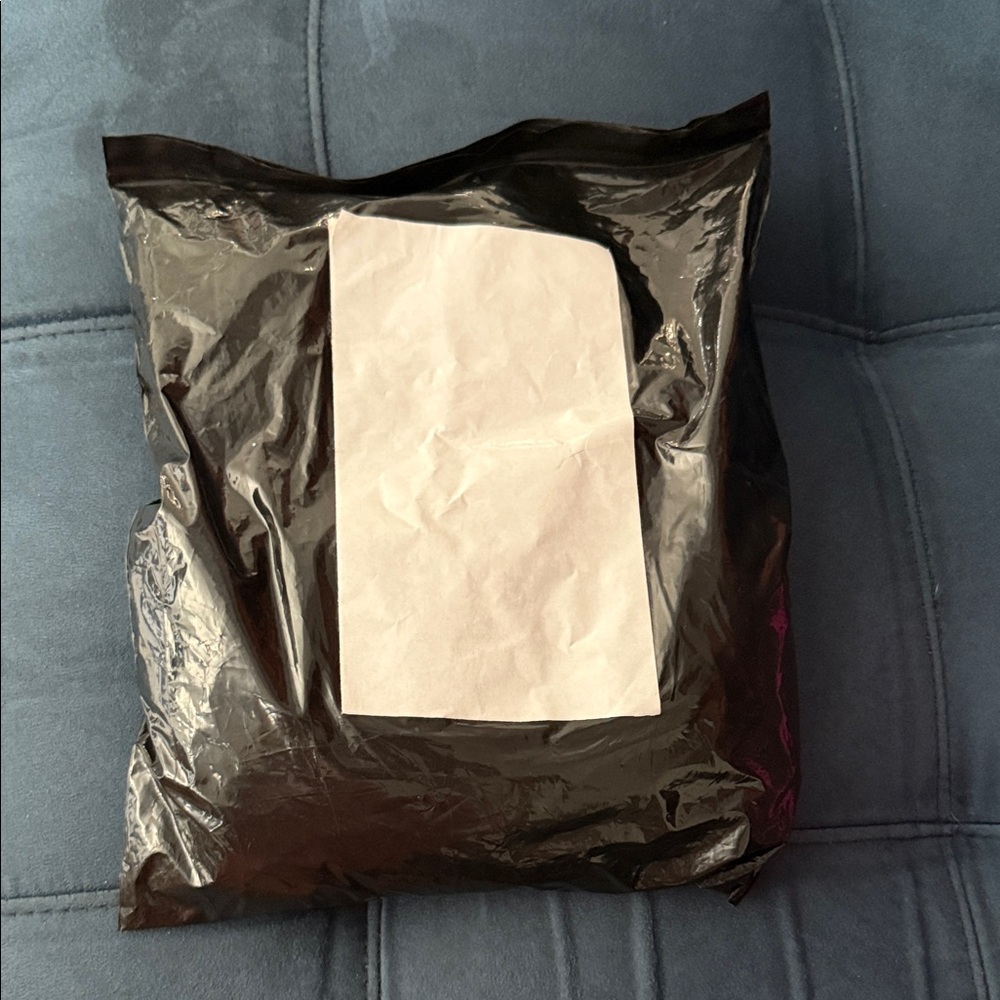 Black Sealed Package